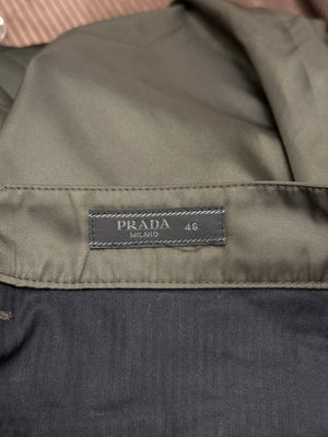 2010s Prada zip aviator pants