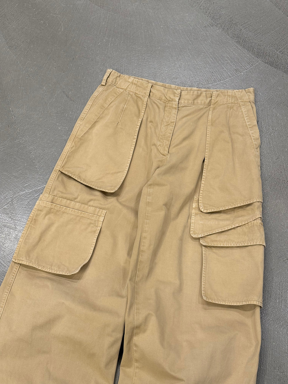 2000s Dries Van Noten wide cargo pants