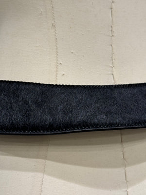 A/W1996 Gucci runway pony hair metal belt