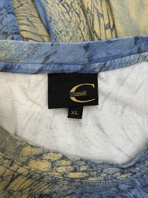 2000s Cavalli print long sleeve