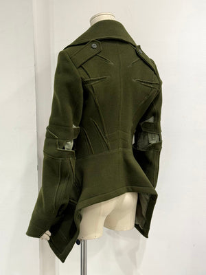 A/W2006 Junya Watanabe runway deconstructed military jacket