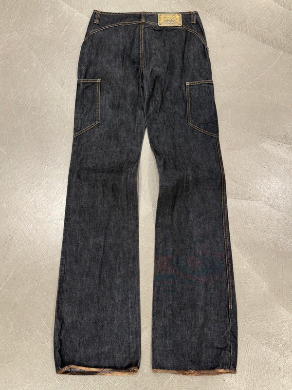 2000s Dolce & Gabbana dark wash jeans