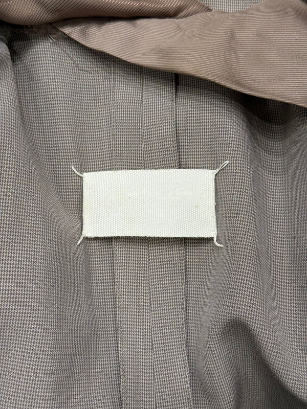 S/S2008 Maison Margiela deconstructed collar tailored blazer
