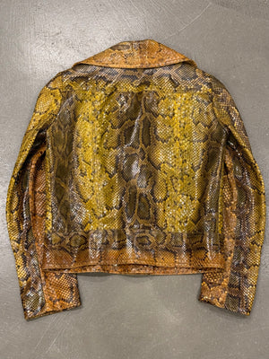 A/W2011 Gucci by Frida Giannini iconic runway python jacket