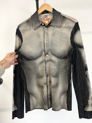 SS1996 Jean Paul Gaultier Muscle torso trompe l'oeil shirt