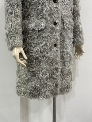 A/W2007 Prada runway faux fur mohair coat