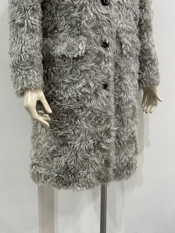 A/W2007 Prada runway faux fur mohair coat
