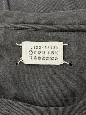 2000s Maison Margiela faded-cotton slim-fit T-shirt