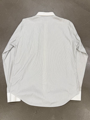 Dior by Hedi Slimane runway pinstripe button up shirt