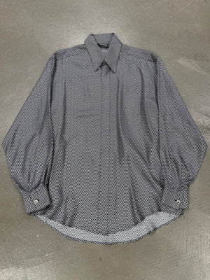 1990s Versace long sleeve silk shirt