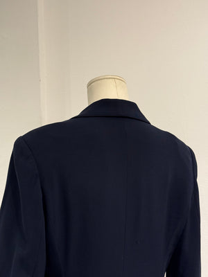 1990s Hermes wool tailored blazer