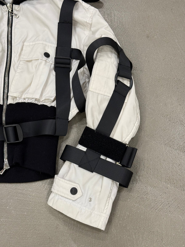 A/W 2003 Dolce & Gabbana runway bondage parachute jacket