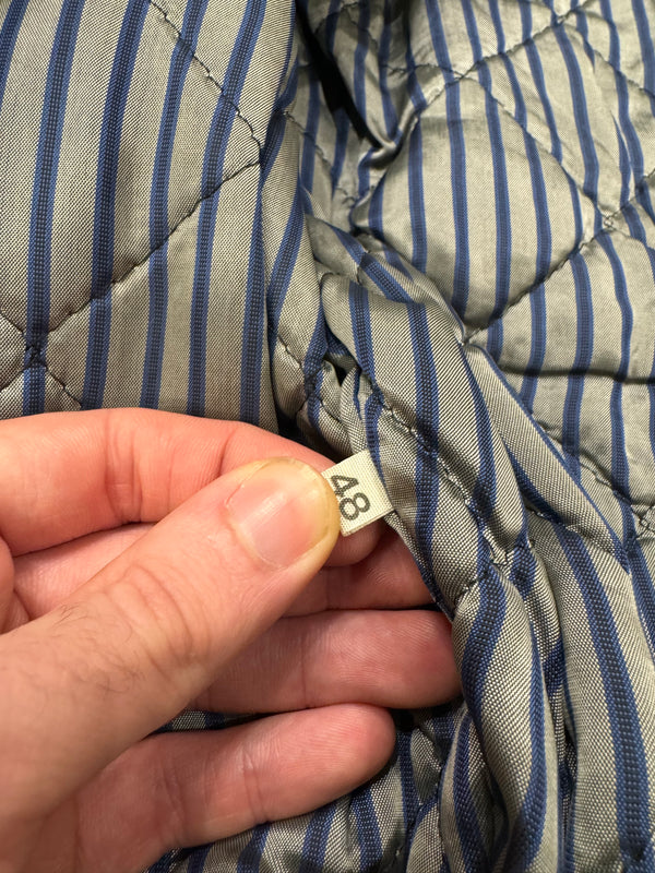 1980s Gianni Versace bondage leather bomber jacket