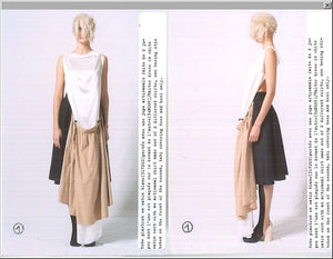 S/S2004 Maison Margiela artisanal double skirt