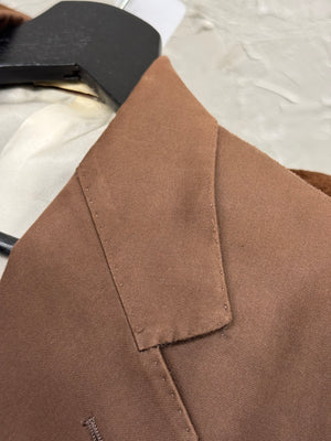 S/S2001 Carol Christian Poell overlock artisanal blazer