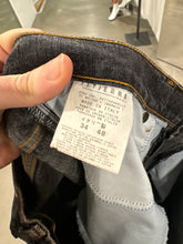 Load image into Gallery viewer, 2001 Just Cavalli distressed paint splatter flare jeans
