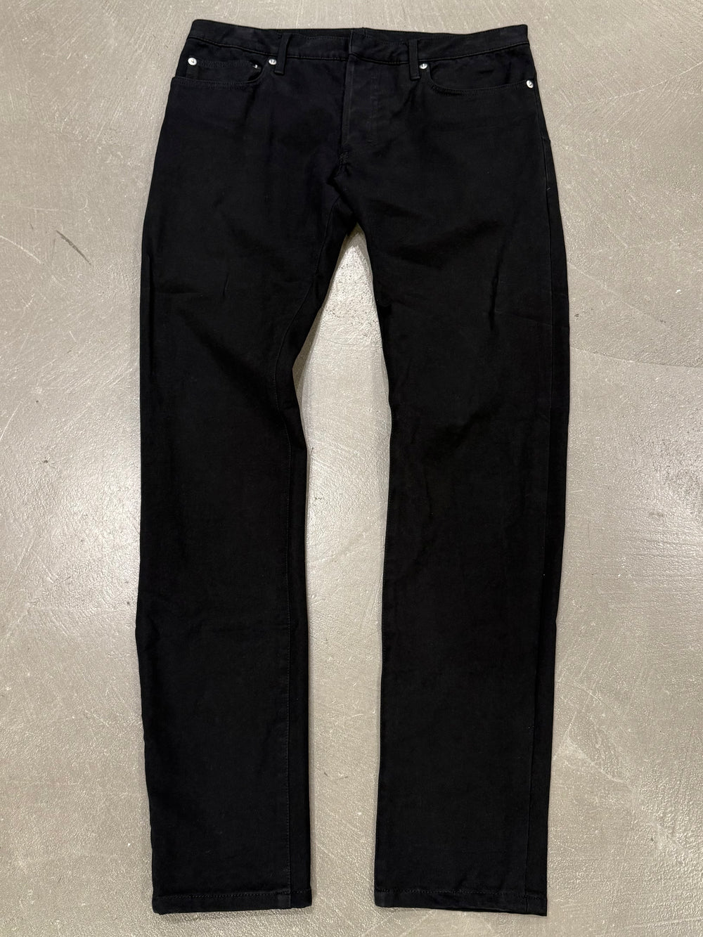 2000s Dior black jeans