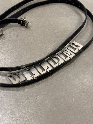 S/S2003 Ann Demeulemeester “wilder” leather belt
