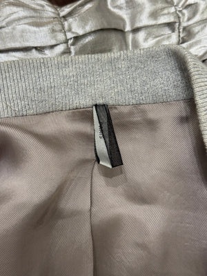 S/S2007 Dior Homme by Hedi Slimane runway silver metallic bomber jacket