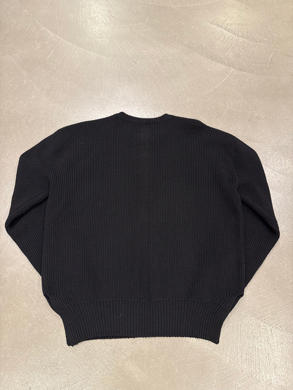 F/W2024 Rick Owens “Porterville” heavy knit crewneck sweater