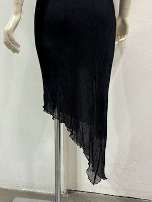 2000S Cavalli wrinkle dress