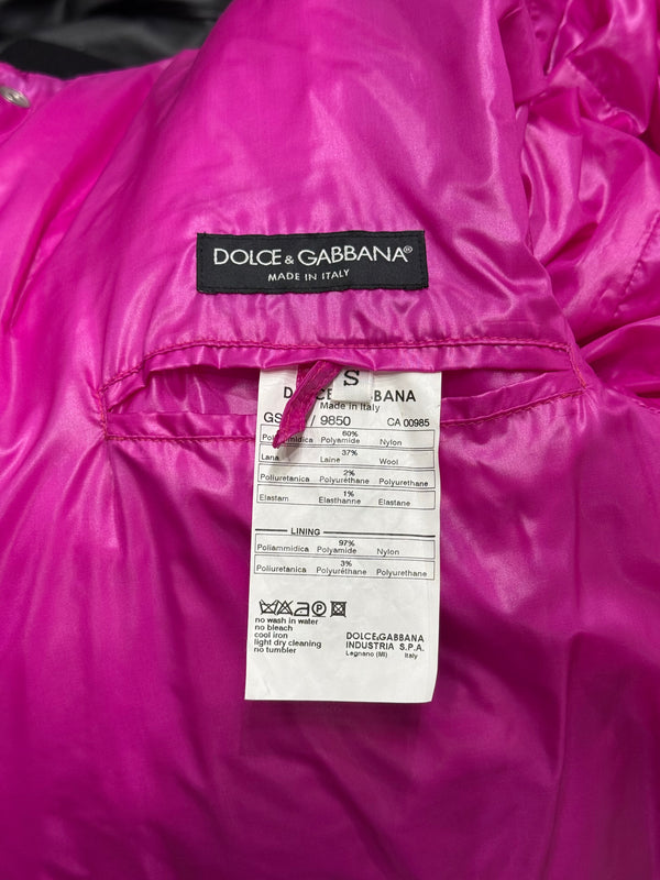 A/W2003 DOLCE & GABBANA bondage paracadute aviatore jacket