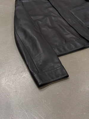 2000s Loewe leather jacket