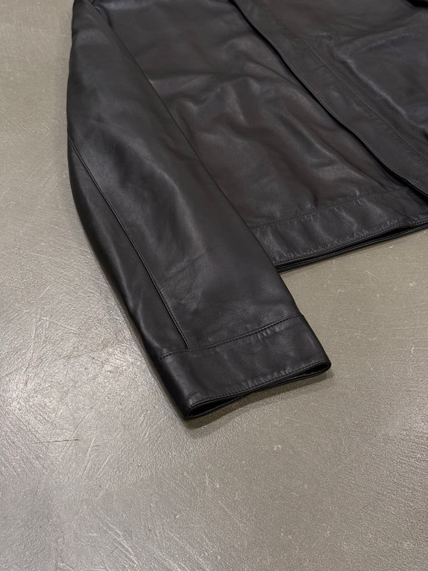 2000s Loewe leather jacket