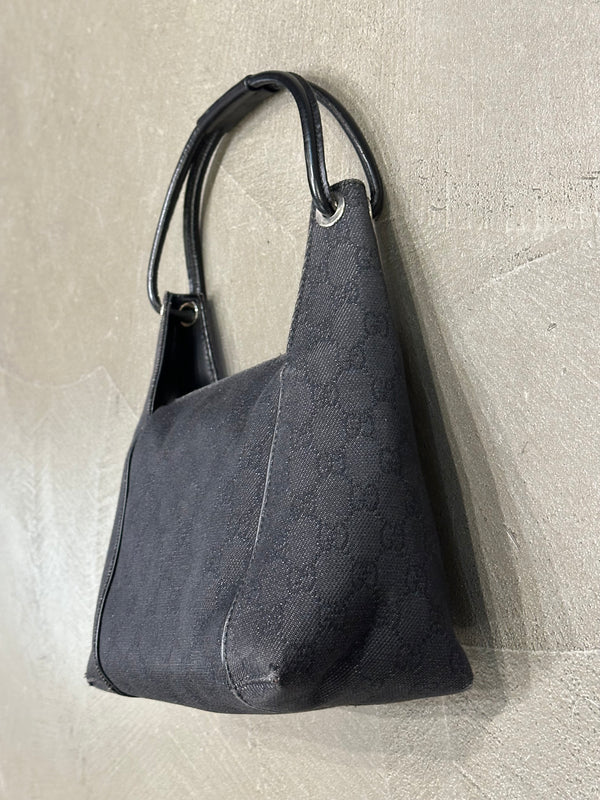 2000s Gucci GG canvas shoulder bag