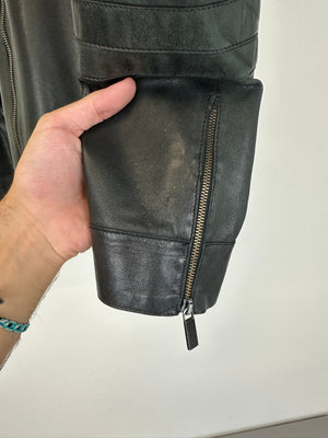 FW1999 Gucci Tom Ford leather biker jacket