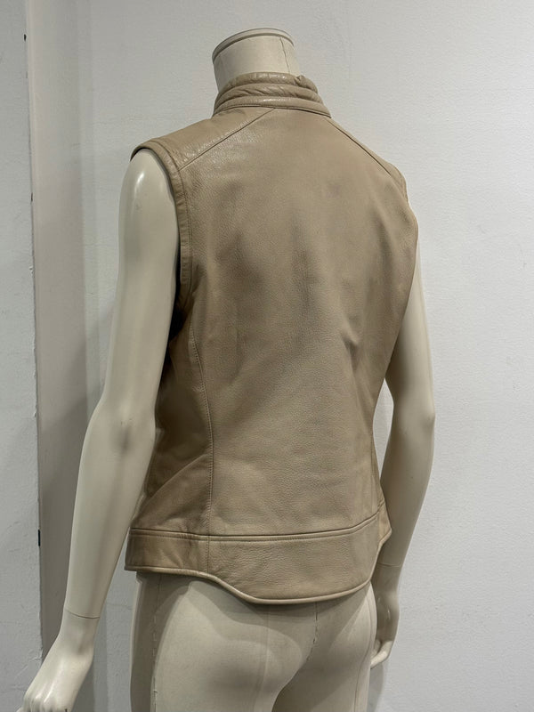 A/W2000 Prada biker leather vest