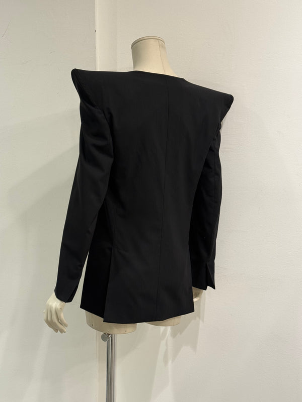 S/S 2008 Maison Margiela runway sculptural shoulder jacket
