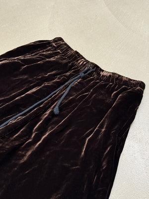 2010s Dries Van Noten velvet shorts