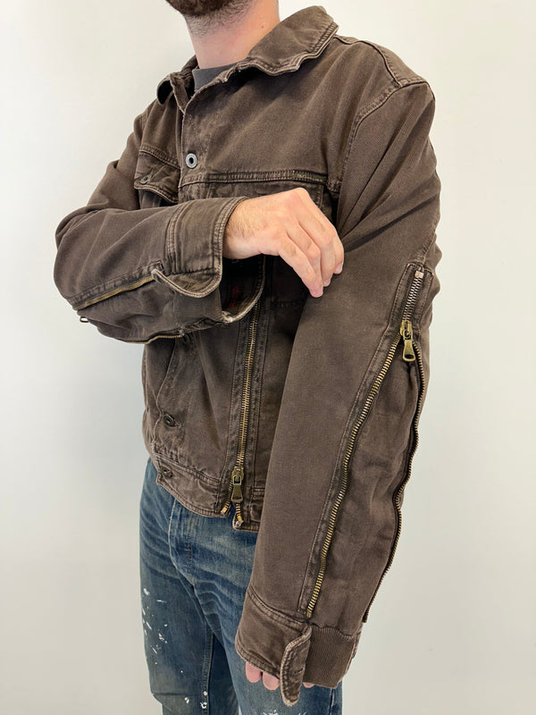 AW2003 Dolce & Gabbana backzip jacket
