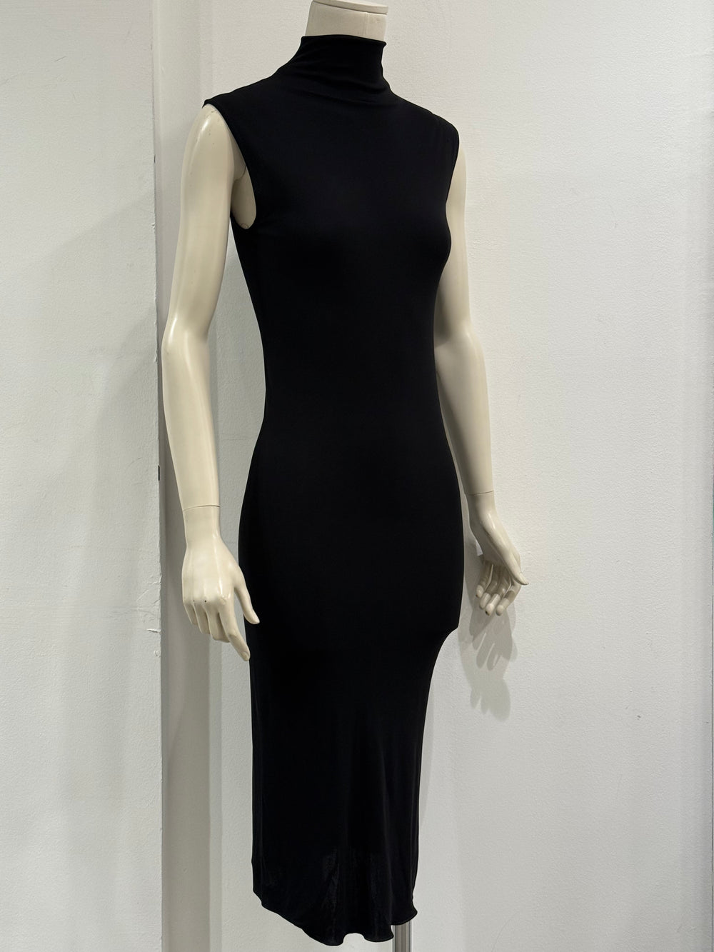 Jean Paul Gaultier ribbed bodycon midi dress