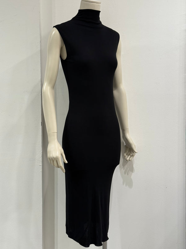 Jean Paul Gaultier ribbed bodycon midi dress