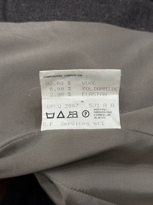 2007 Alexander McQueen structured wool blazer