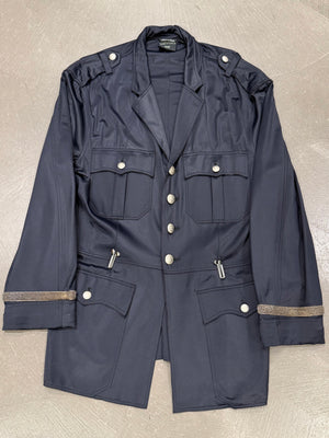 Jean Paul Gaultier military structured jacket