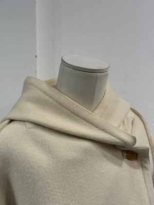 1990s Gianni Versace wool shawl-collar coat