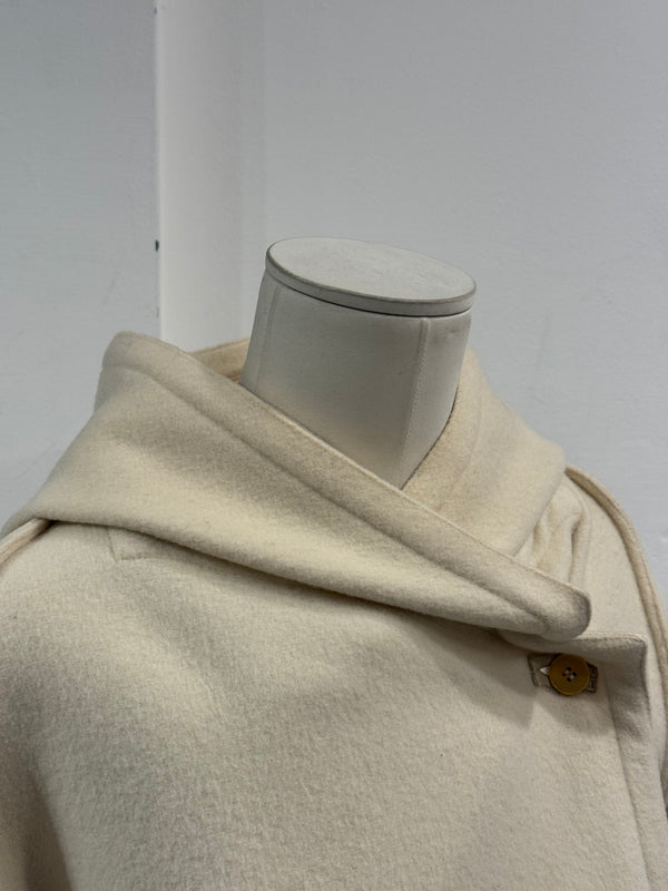 1990s Gianni Versace wool shawl-collar coat