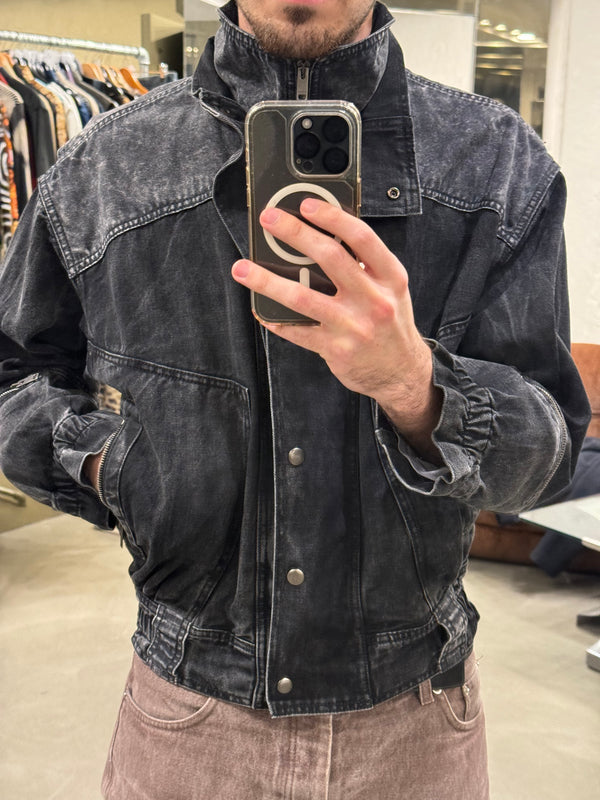 2020s Givenchy sample bomber denim jacket