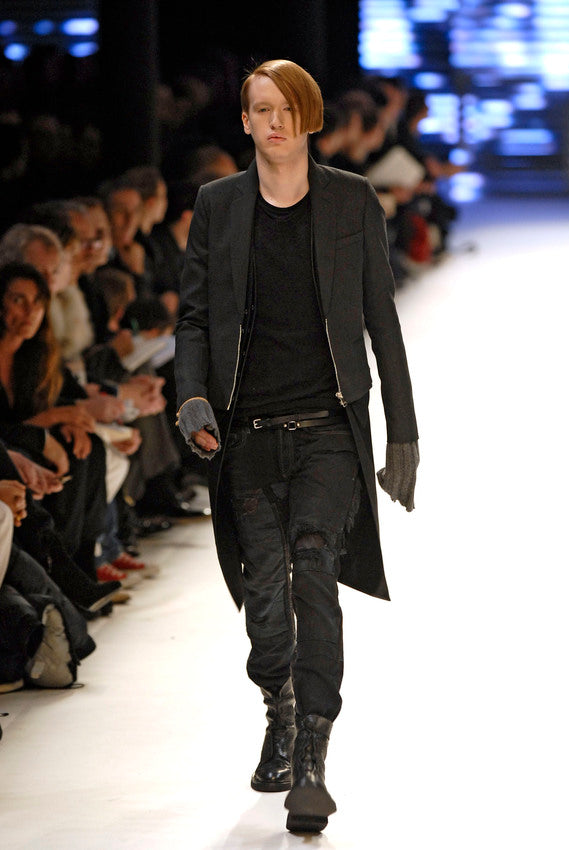 FW2007 Dior by Hedi Slimane “Navigate” patchwork jeans – elevated 