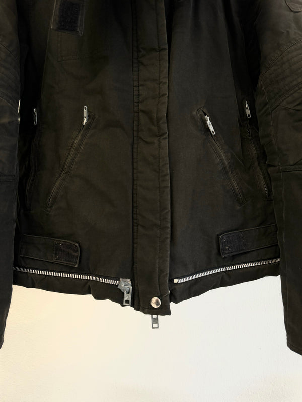 A/W 1999 Helmut Lang Moleskin Astro Biker Jacket