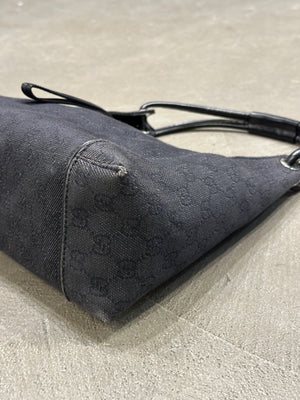 2000s Gucci GG canvas shoulder bag
