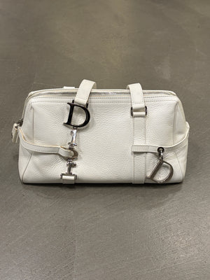 2000S Christian Dior by John Galliano leather bag with charms
