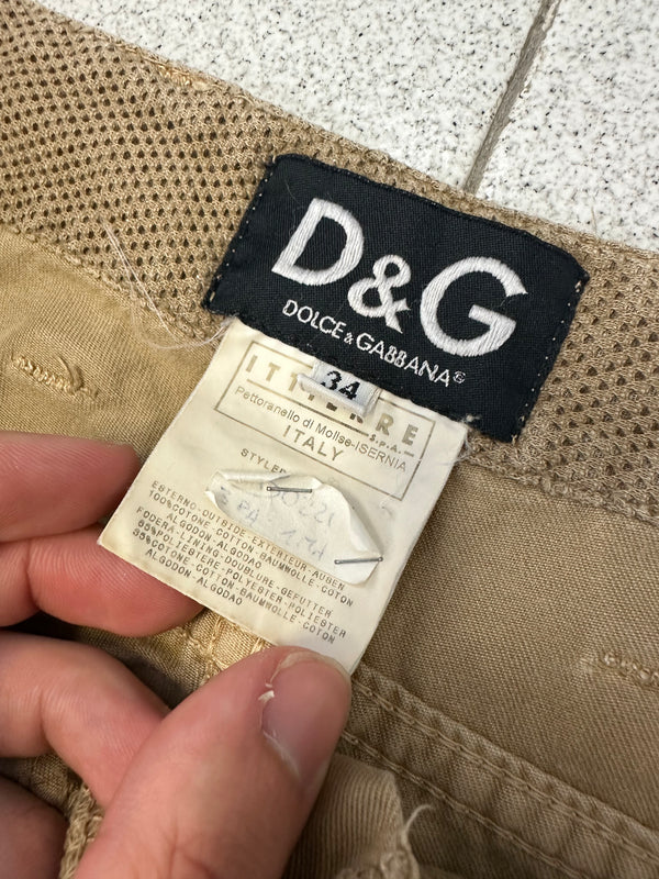 SS2003 D&G wide parachute cargo pants