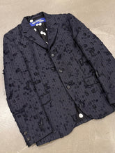 Load image into Gallery viewer, A/W2004 Junya Watanabe destroyed pinstripe runway blazer
