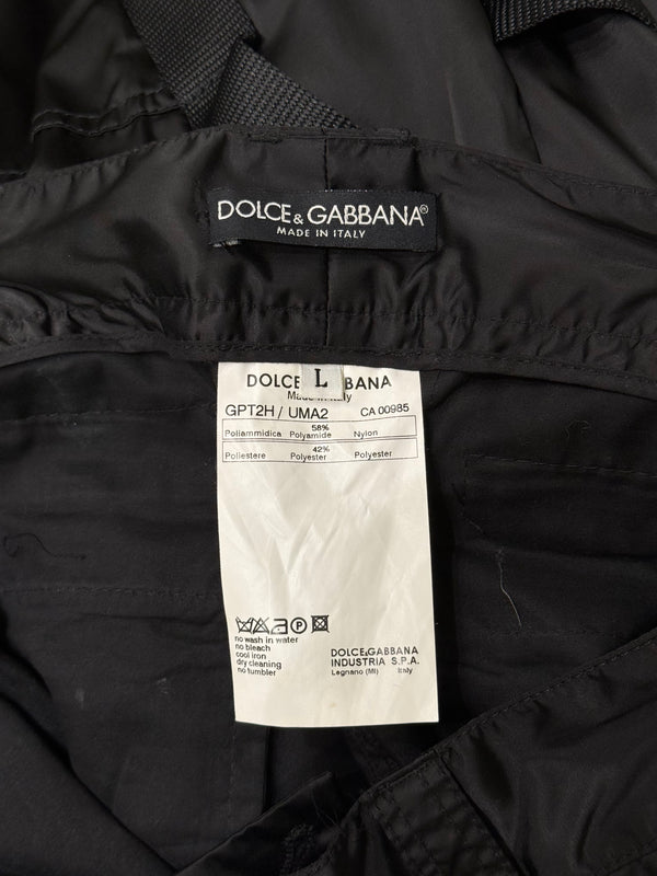 2003 Dolce & Gabbana multi zip bondage cargo pants