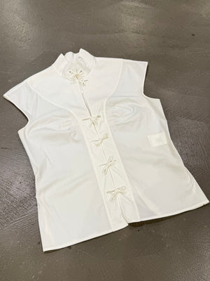 A/W2004 Yves Saint Laurent Rive Gauche by Tom Ford chinoiserie asian top
