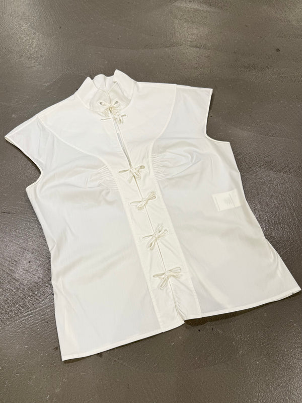 A/W2004 Yves Saint Laurent Rive Gauche by Tom Ford chinoiserie asian top